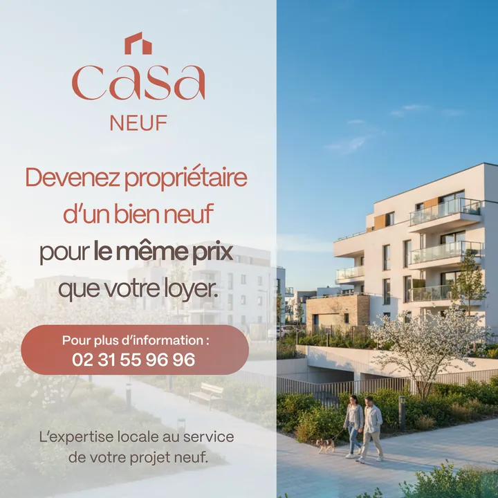 Publicité immobilier neuf Casa Neuf